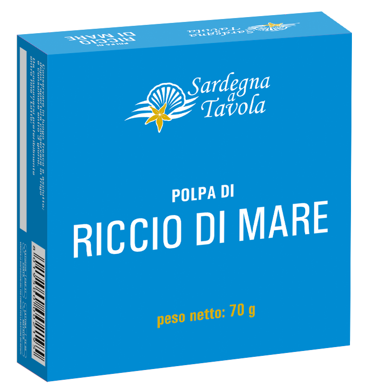 Polpa di riccio di mare al naturale - Sea Urchin naturally preserved Tin 70 g nt. wt.