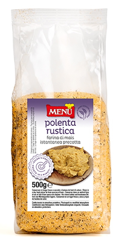 Polenta rustica - Rustic polenta Bag 500 g nt. wt.