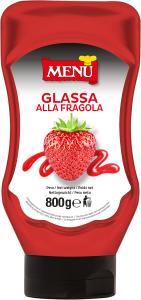 Glassa alla fragola (Glaçage à la fraise) Top down 630 g poids net