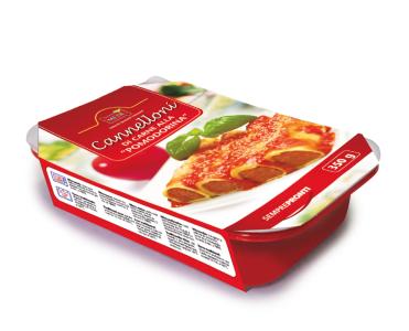 Cannelloni di carne alla Pomodorina (Cannellonis de viande à la sauce Pomodorina) Barquette 350 g poids net