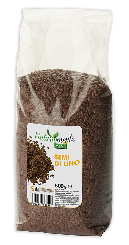 Semi di lino - Flax seeds Bag 500 g nt. wt.