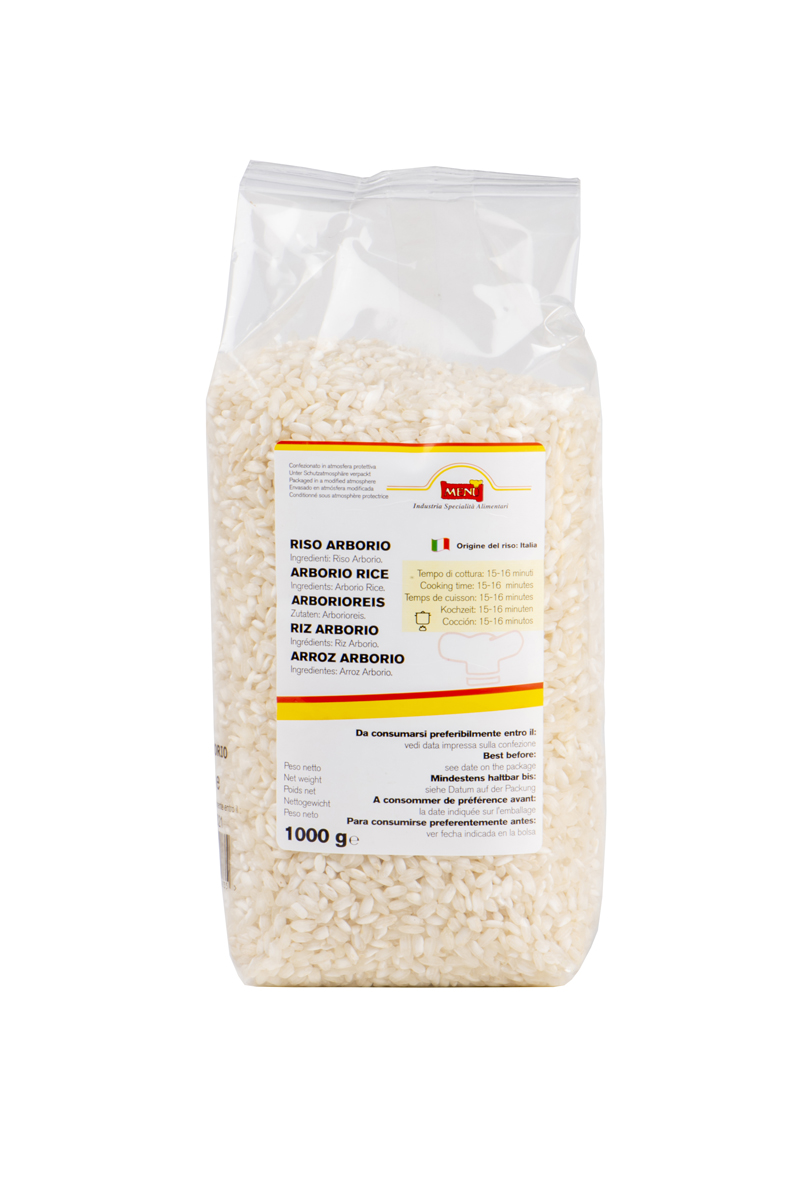 Riso Arborio - Arborio rice Bag 1000 g nt. wt.