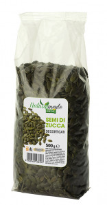 Semi di zucca decorticati (Semillas de calabaza sin cáscara) Bolsa de 500 g p. n.