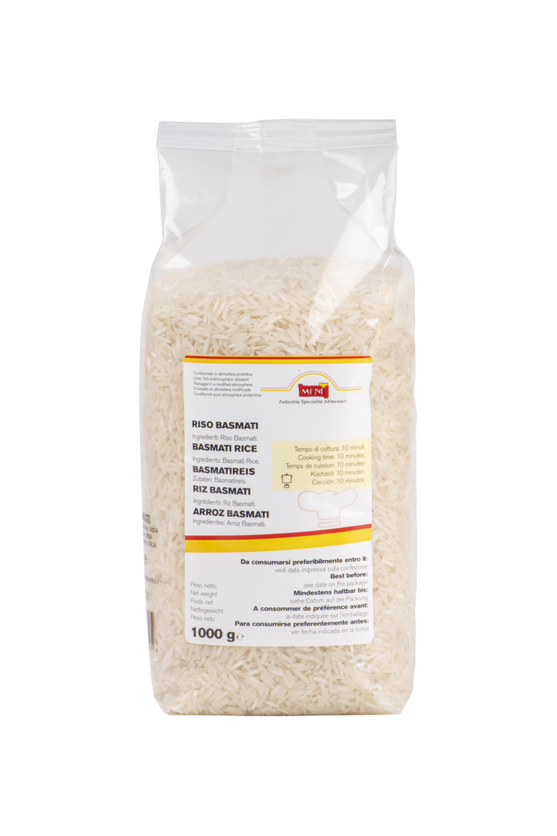 Riso Basmati - Basmati Rice Bag 1000 g nt. wt.