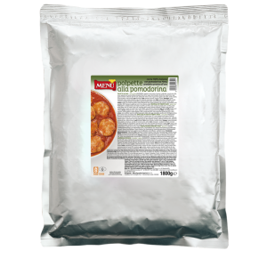 Polpette alla Pomodorina (Albóndigas con salsa de tomate «Pomodorina») BOLSA PLANA DE 1800 G P. N.