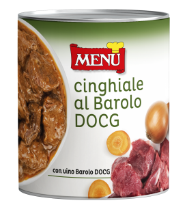 Cinghiale al Barolo D.O.C.G. Scat. 850 g pn.