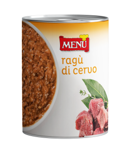 Ragù di Cervo (Boloñesa de ciervo) Lata de 400 g p. n.