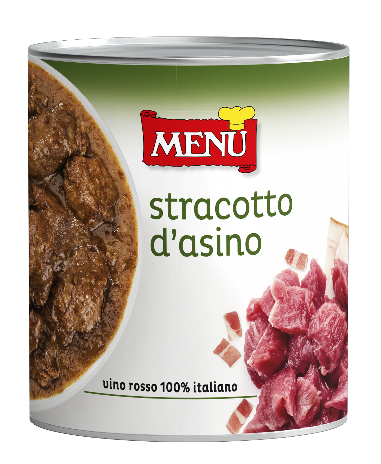 Stracotto d’asino (Ragoût d'âne) Boîte 850 g poids net