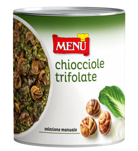 Chiocciole trifolate (Caracoles salteados) Lata de 790 g p. n.