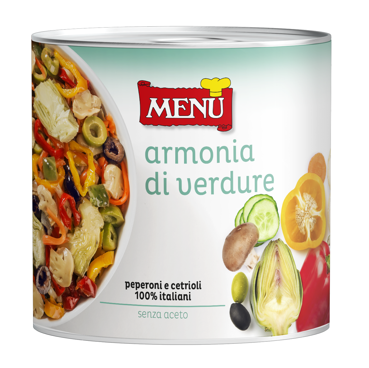Armonia di Verdure – Harmony of Vegetables Mix Tin 2500 g nt. wt.