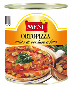 Ortopizza - Ortopizza Mix of Vegetables Tin 830 g nt. wt.