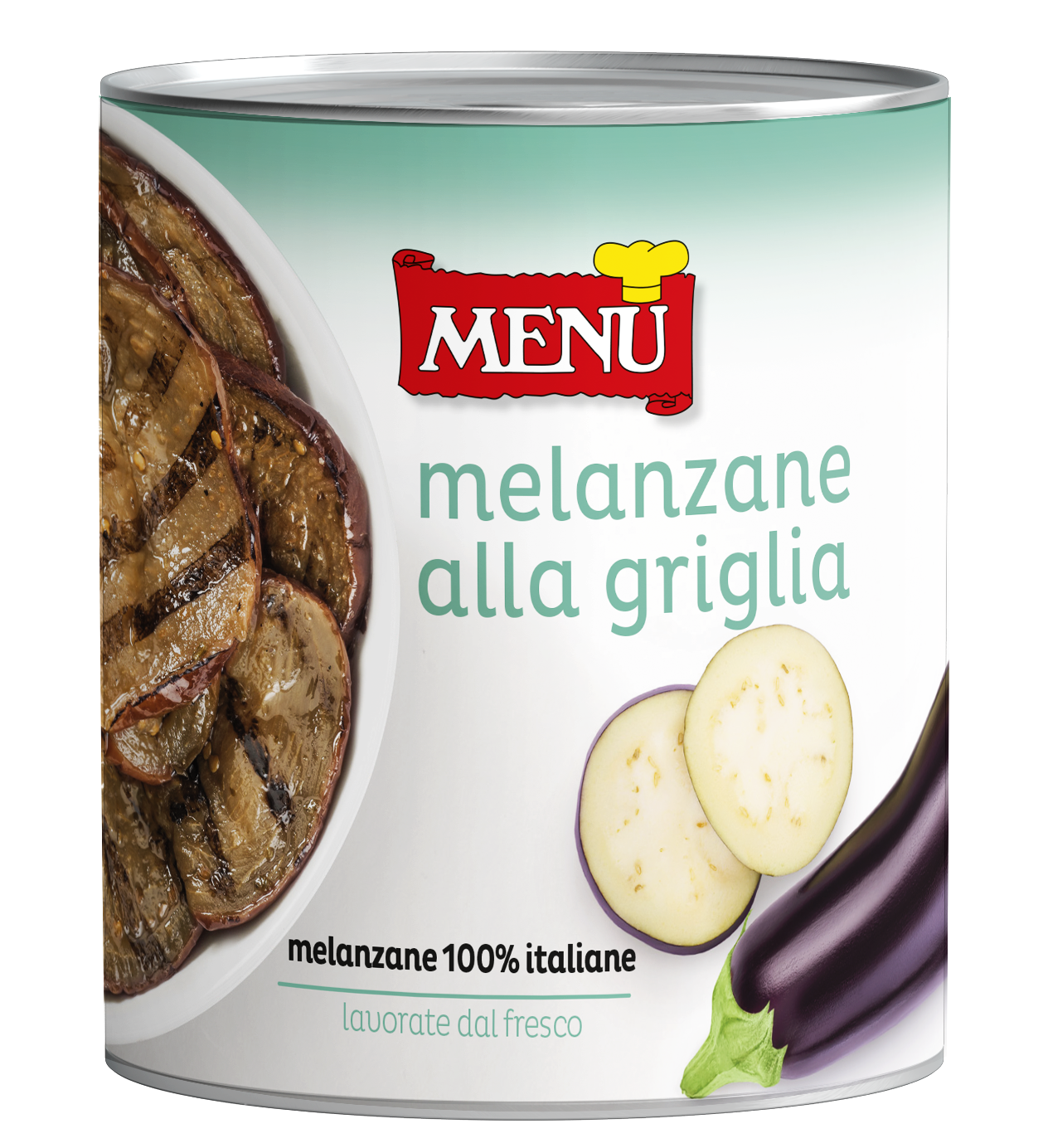 Melanzane alla griglia - Grilled Eggplants Tin 790 g nt. wt.