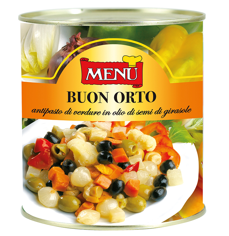 Buon orto - Buon Orto Vegetables Tin 2500 g nt. wt.
