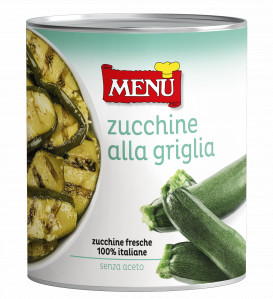 Zucchine alla Griglia (Courgettes grillées) Boîte 780 g poids net