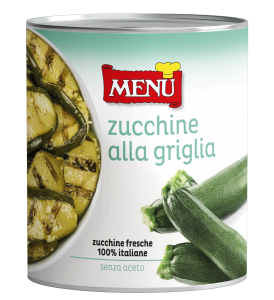 Zucchine alla Griglia (Calabacines a la parrilla) Lata de 780 g p. n.