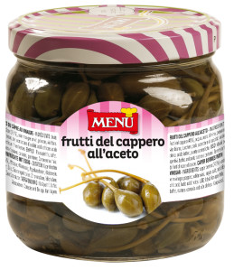 Frutto del Cappero all’aceto - Pickled Caper Berries Glass jar 790 g nt. wt.