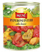 Peperoni interi alla Brace - Roasted Whole Peppers