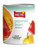 Peperoni interi alla Brace - Roasted Whole Peppers