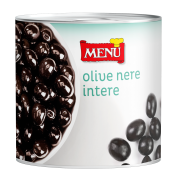Olive nere intere (Schwarze Oliven)