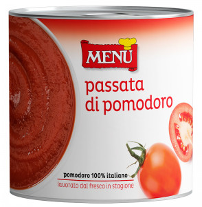 Passata di pomodoro - Tomato puree Tin 2500 g nt. wt.