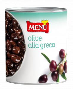 Olive “alla greca” Scat. 830 g pn.