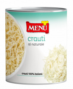 Crauti al naturale (Choucroute au naturel) Boîte 810 g poids net