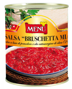 Salsa “Bruschetta mia” - “Bruschetta mia” sauce Tin 830 g nt. wt.