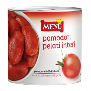 Pomodori pelati – Peeled tomatoes Tin 2500 g nt. wt.
