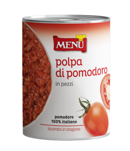 Polpavera taglio grosso (Polpavera avec morceaux) Boîte 410 g poids net