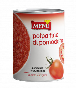 Polpavera fine (Feines Tomatenfruchtfleisch) Dose, Nettogewicht 410 g