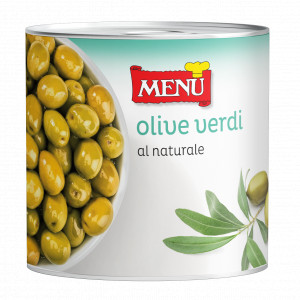 Olive verdi al naturale Scat. 2650 g pn.