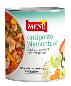 Antipasto piemontese (Hors-d'œuvre Piémontais) Boîte 830 g poids net