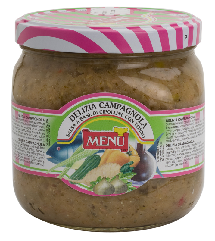 Delizia campagnola Vaso vetro 780 g pn.