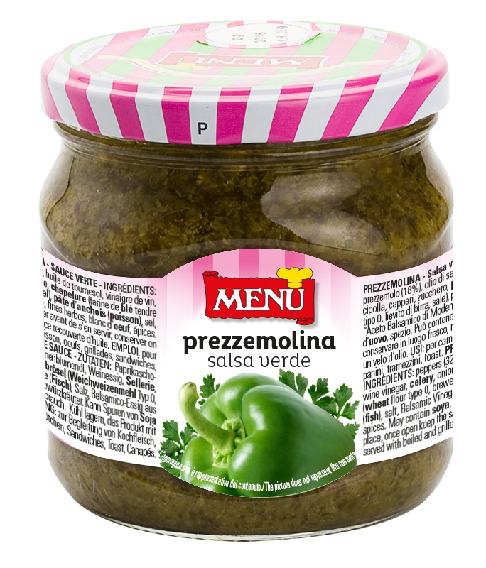 Prezzemolina Vaso vetro 380 g pn.