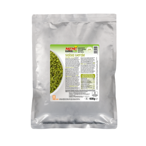 Salsa verde - Green sauce Flat pouch 600 g nt. wt.