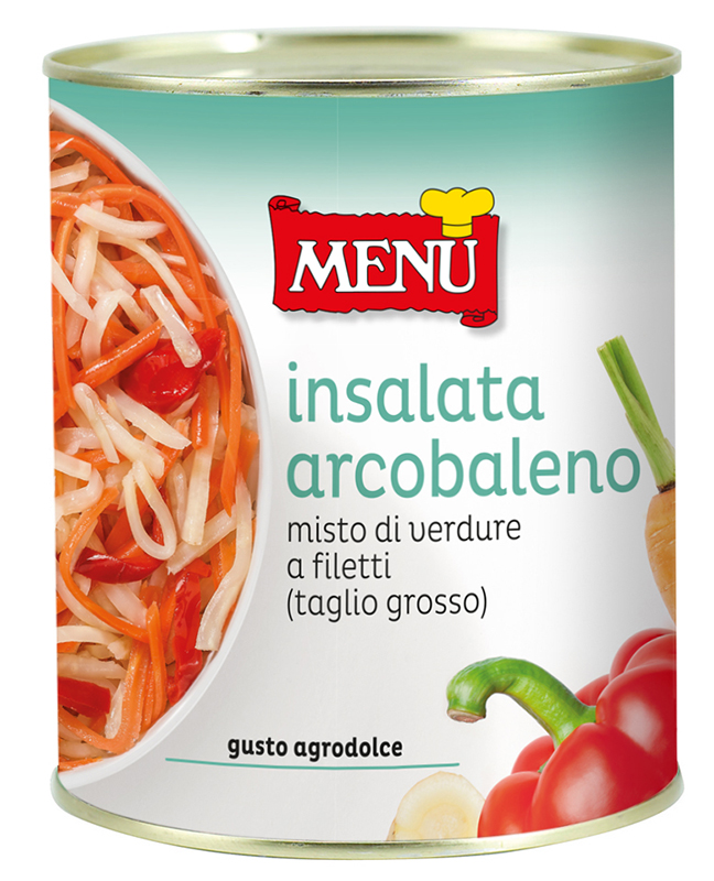 Insalata arcobaleno - Rainbow Salad Tin 830 g nt. wt.