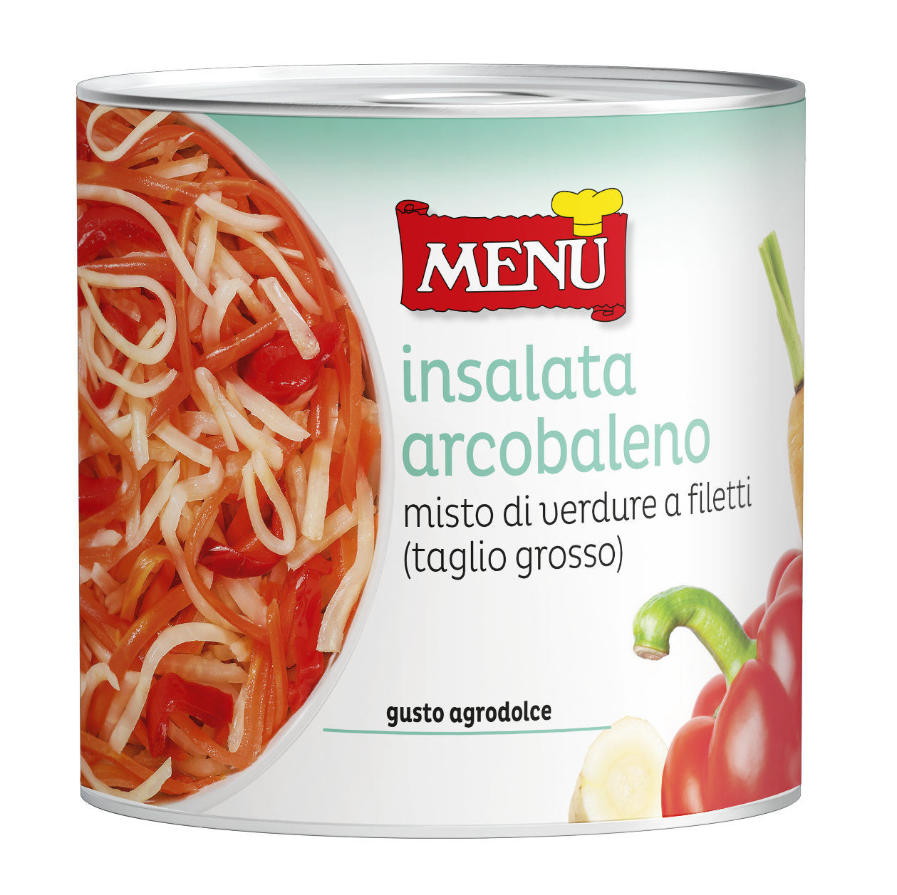 Insalata arcobaleno - Rainbow Salad Tin 2550 g nt. wt.