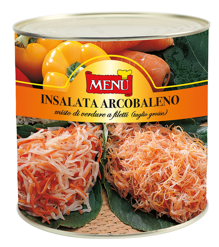 Insalata arcobaleno - Rainbow Salad Tin 2550 g nt. wt.