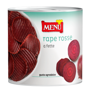 Rape rosse a fette (Betteraves rouges en tranches) Boîte 2 500 g poids net