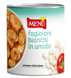 Fagioloni bianchi in umido (Haricots blancs en sauce) Boîte 850 g poids net