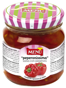 Peperonissima Glas, Nettogewicht 450 g
