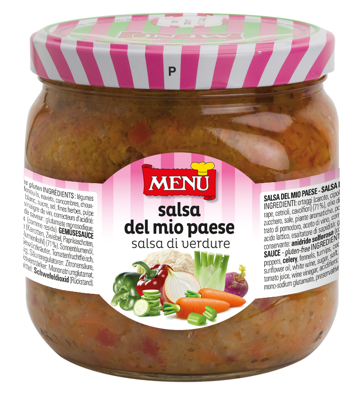 Salsa del mio paese - Home‐style spread Glass jar 770 g nt. wt.