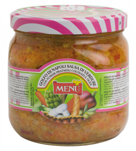 Golfo di Napoli Vaso vetro 770 g pn.