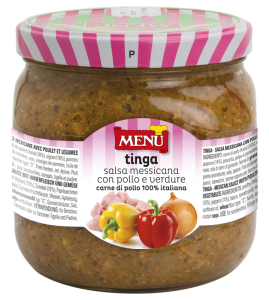 Tinga Glas, Nettogewicht 800 g