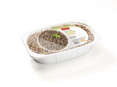Quinoa tricolore express - Ready-to-serve three- colour quinoa Tub 1200 g nt. wt.