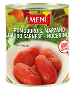 Pomodoro pelato San Marzano dell’Agro Sarnese nocerino D.O.P. (Tomates pelados)