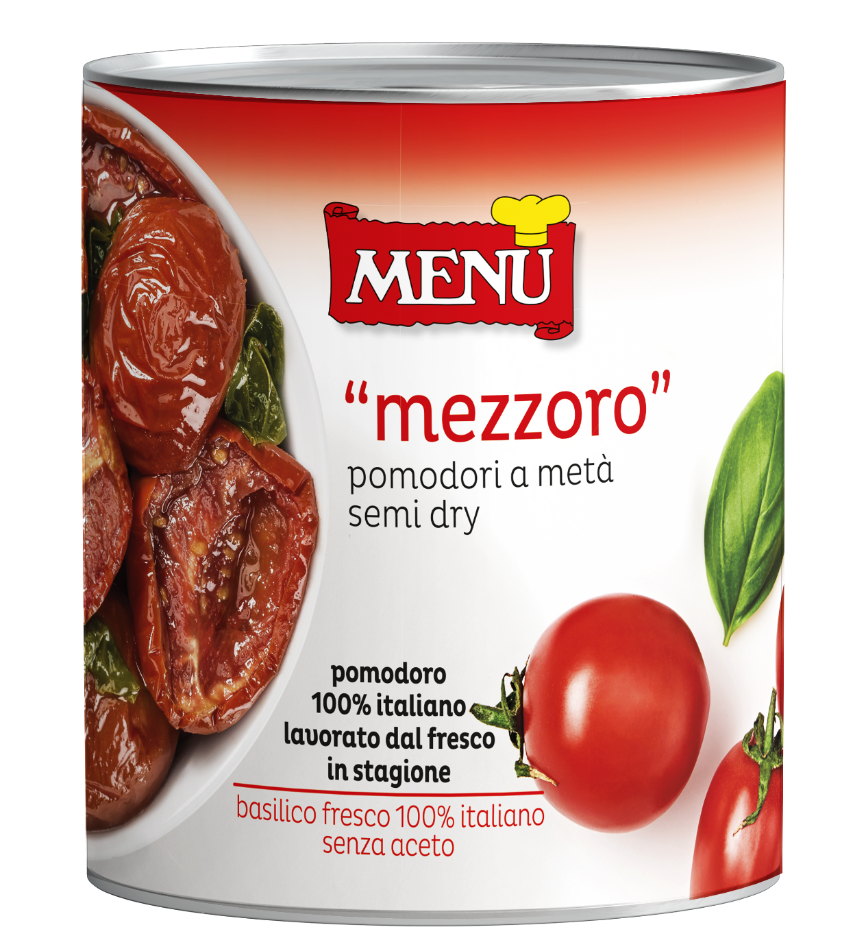 Mezzoro Tin 800 g nt. wt.