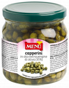 Capperini in olio extra vergine di oliva (Kapern, in nativem Olivenöl extra eingelegt)