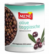 Olive taggiasche denocciolate (Aceitunas «Taggiasca» sin hueso)