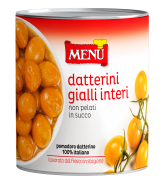 Datterini gialli interi in succo (Tomates cerises jaunes dans leur jus)